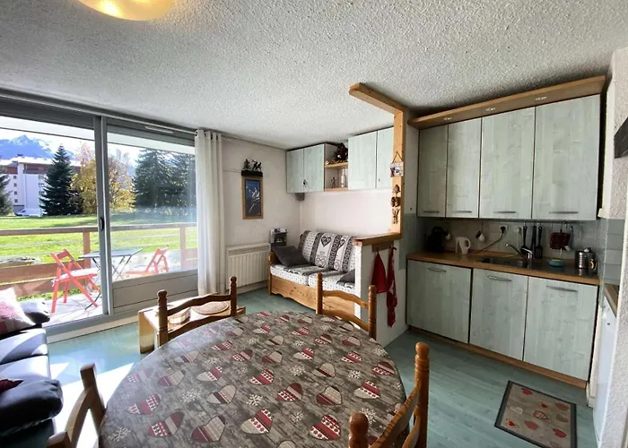 Cote Brune 5 - Bel - Centre Station Avec Balcon Plein Sud Mae-5551 דירה לס דה-אלפס